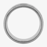Mens 8MM Tungsten Wedding Band