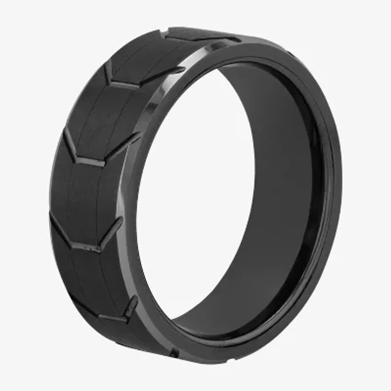 Mens 8MM Tungsten Wedding Band