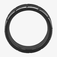 Mens 8MM Tungsten Wedding Band
