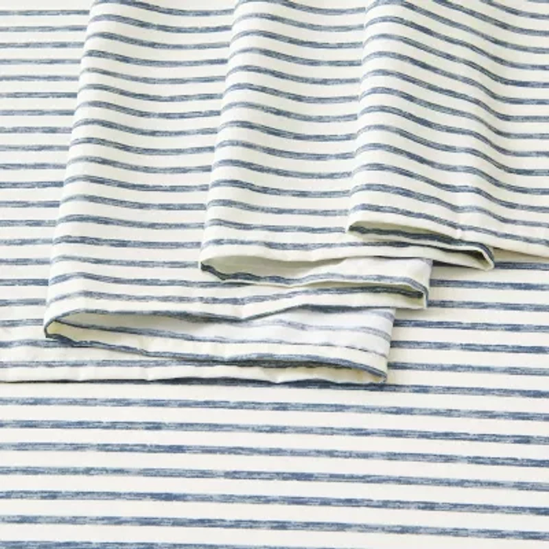 Linery Striped Microfiber Sheet Set