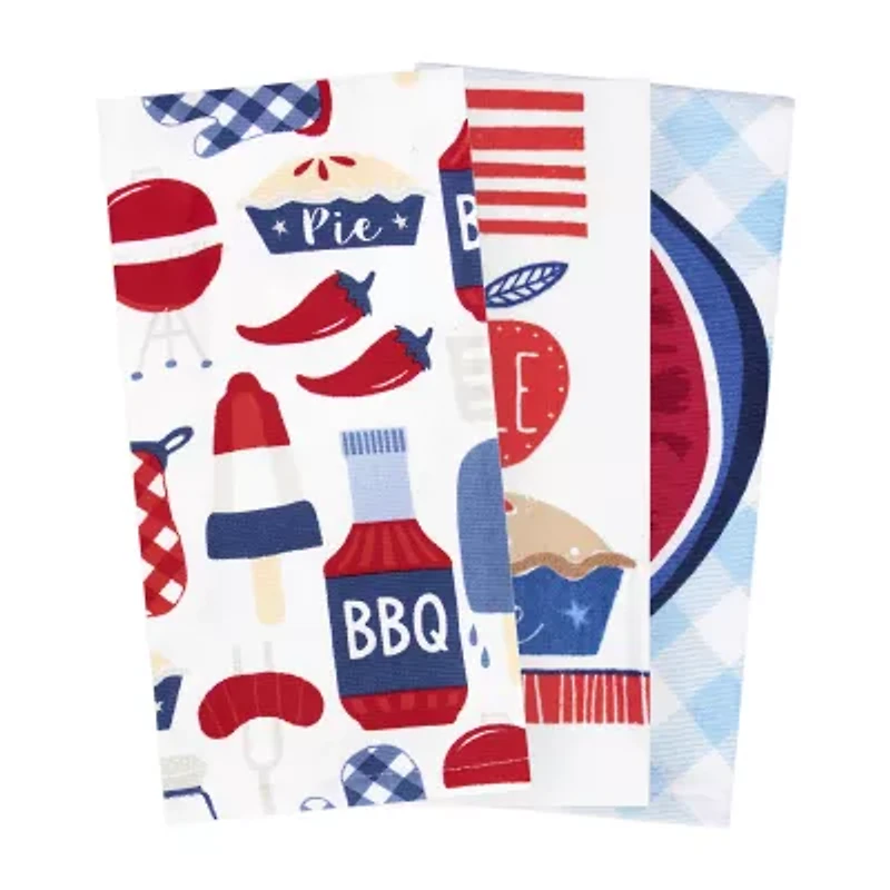 Ritz  Americana Picnic Set 3-pc. Kitchen Towel Set