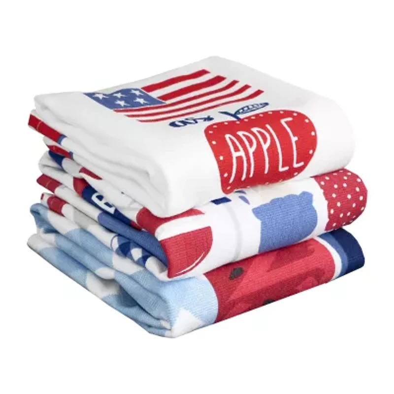Ritz  Americana Picnic Set 3-pc. Kitchen Towel Set