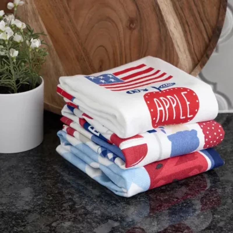 Ritz  Americana Picnic Set 3-pc. Kitchen Towel Set