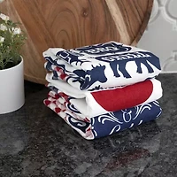 Ritz  Bbq Gingham Set 3-pc. Kitchen Towel Set