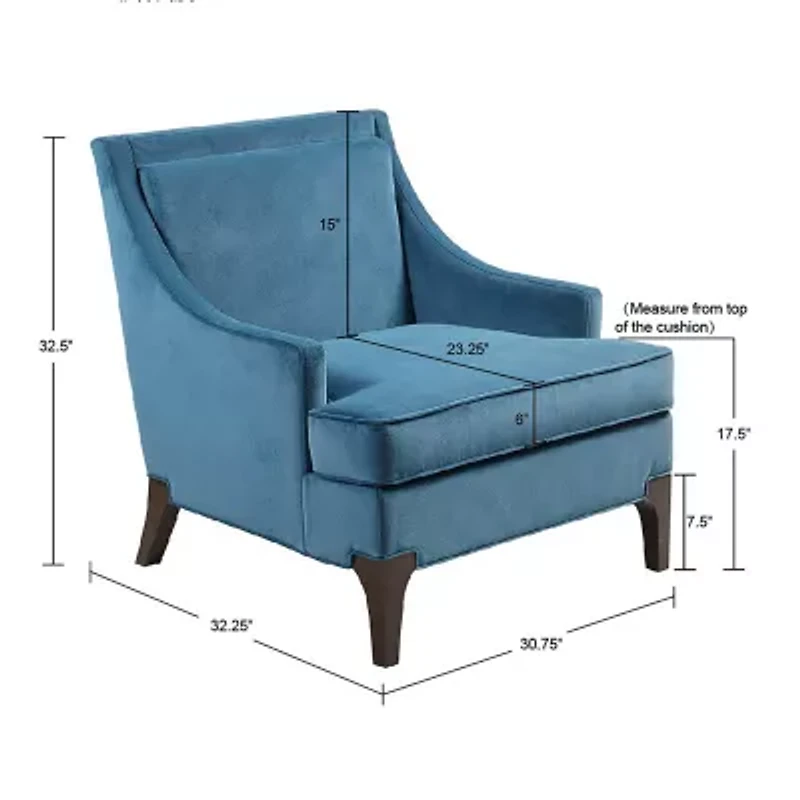 Martha Stewart Anna Upholstered Armchair
