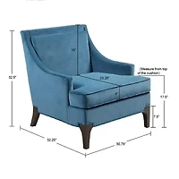 Martha Stewart Anna Upholstered Armchair