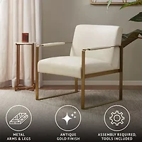Martha Stewart Jayco Upholstered Armchair