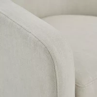 Martha Stewart Amber Swivel Upholstered Armchair