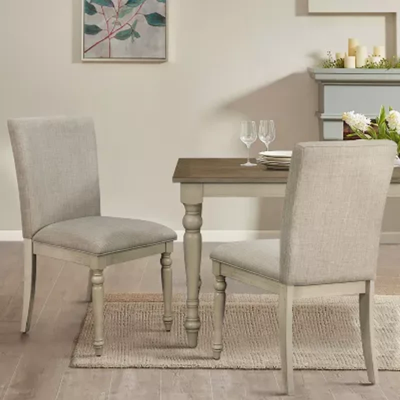 Martha Stewart Fiona 2-pc. Upholstered Dining Chair
