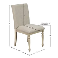 Martha Stewart Fiona 2-pc. Upholstered Dining Chair