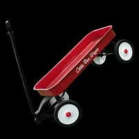 Ready Ace Children'S Classic Pull Along Steel Wagon Outdoor Play Set