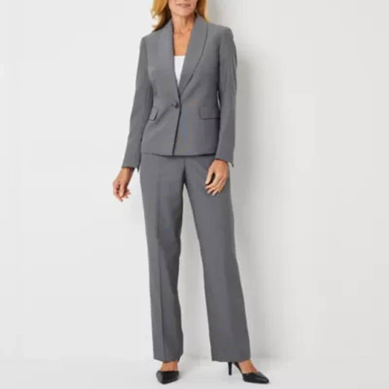 Le Suit Straight Leg Womens 2-pc. Pant