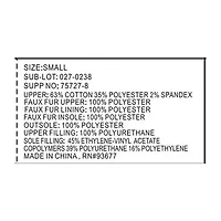 east 5th Ribbed Mule Womens Slip-On Slippers