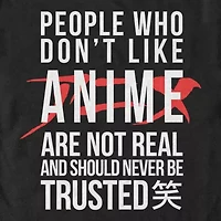 Mens Short Sleeve Anime Graphic T-Shirt
