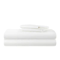 Home Expressions Cool and Crisp Cotton Percale Sheet Set