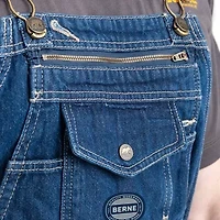 Berne Heritage Unlined Denim Bib Mens Workwear Overall