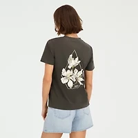 VOLCOM Womens Short Sleeve Regular Fit Graphic T-Shirt