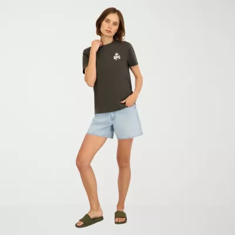 VOLCOM Womens Short Sleeve Regular Fit Graphic T-Shirt