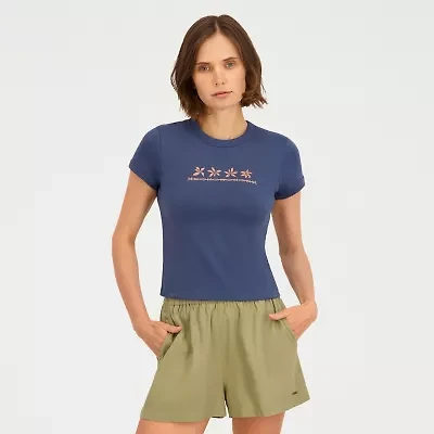 VOLCOM Womens Short Sleeve Graphic T-Shirt