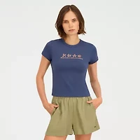 VOLCOM Womens Short Sleeve Graphic T-Shirt