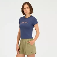 VOLCOM Womens Short Sleeve Graphic T-Shirt