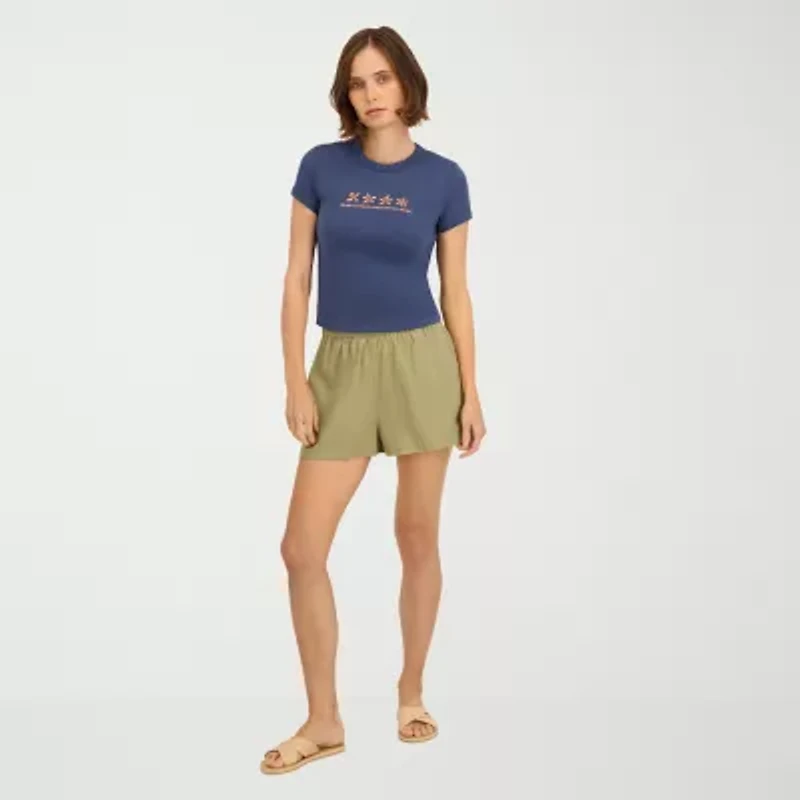 VOLCOM Womens Short Sleeve Graphic T-Shirt