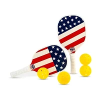 Five Oak Americana Usa Pickelball Set