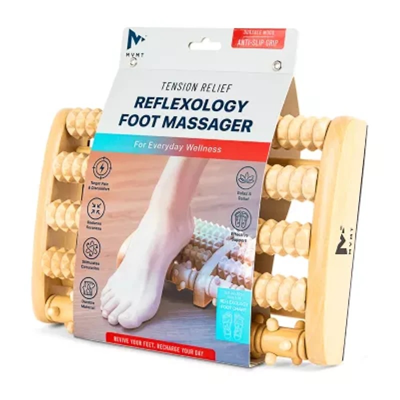 Mvmt Large Wooden Foot Massager