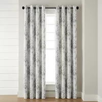 Linden Street Sullivan Printed Grommet Top Blackout Single Curtain Panel