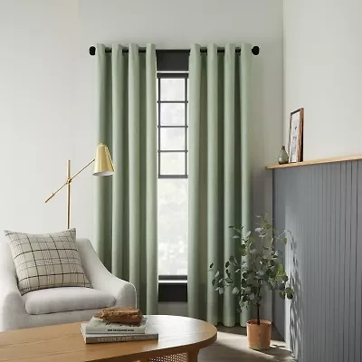 Linden Street Sullivan Grommet Top Blackout Single Curtain Panel