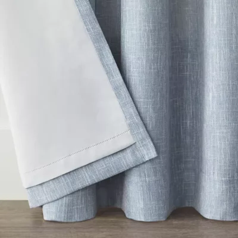 Linden Street Sullivan Grommet Top Blackout Single Curtain Panel