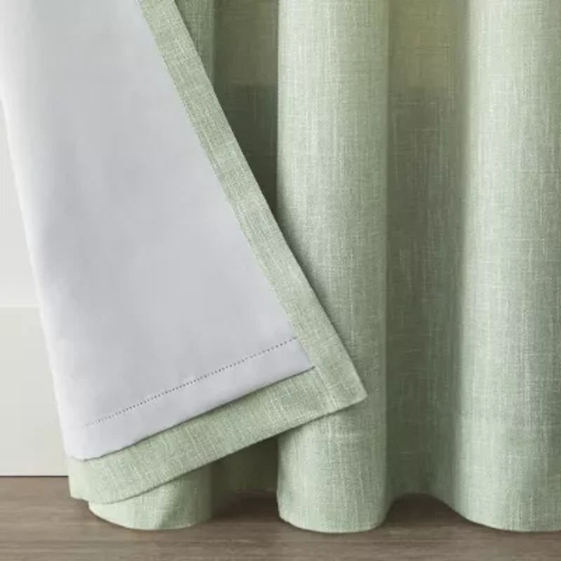 Linden Street Sullivan Grommet Top Blackout Single Curtain Panel