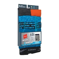 Hanes Little & Big Kid Boys 5 Pack Boxer Briefs Burxd5
