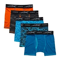 Hanes Little & Big Kid Boys 5 Pack Boxer Briefs Burxd5