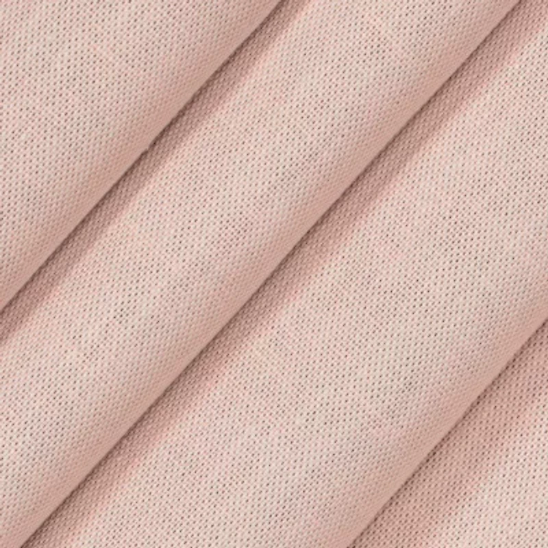 Fieldcrest Devin Solid Cotton Chambray Rod Pocket Energy Saving 100% Blackout Single Curtain Panel