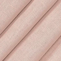Fieldcrest Devin Solid Cotton Chambray Rod Pocket Energy Saving 100% Blackout Single Curtain Panel