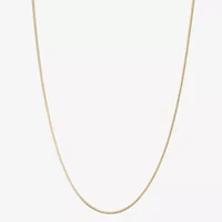 Womens 14K Gold Over Silver 18 Inch Snake Chain Necklace