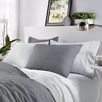 CHF Solid Ogee Midweight Comforter Set