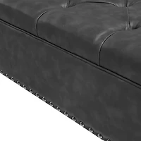Madison Park Alica Tufted Square Cocktail Ottoman