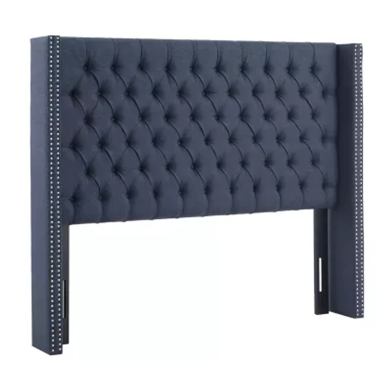 Madison Park Baldwin Queen Upholstered Tufted Headboard