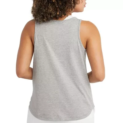 Champion Womens Scoop Neck Sleeveless Active Tank Top
