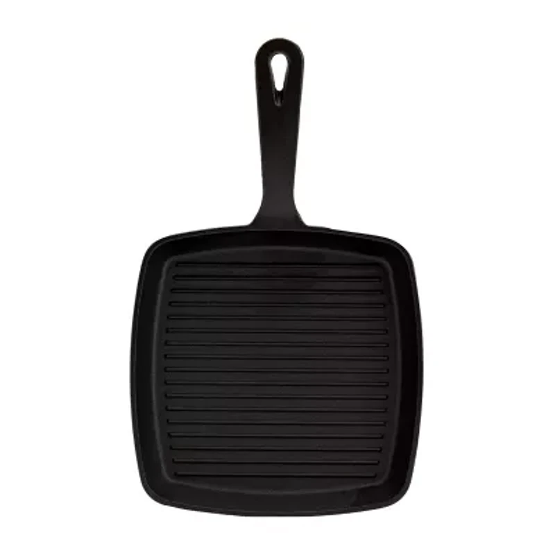 Smith & Clark Cast Iron 8" Grill Pan