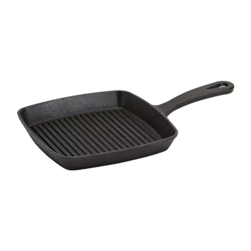 Smith & Clark Cast Iron 8" Grill Pan