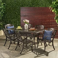 Hallandale 7-pc. Rectangular Dining Set