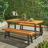 Carlisle 3-pc. Rectangular Dining Set