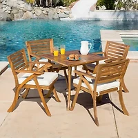 Hermosa 5-pc. Square Dining Set
