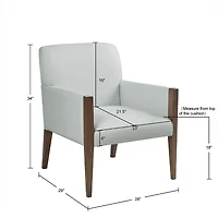 Martha Stewart Remo Upholstered Armchair