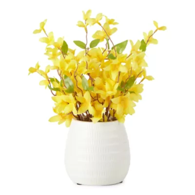 Linden Street 11" Yellow Floral Arrangement