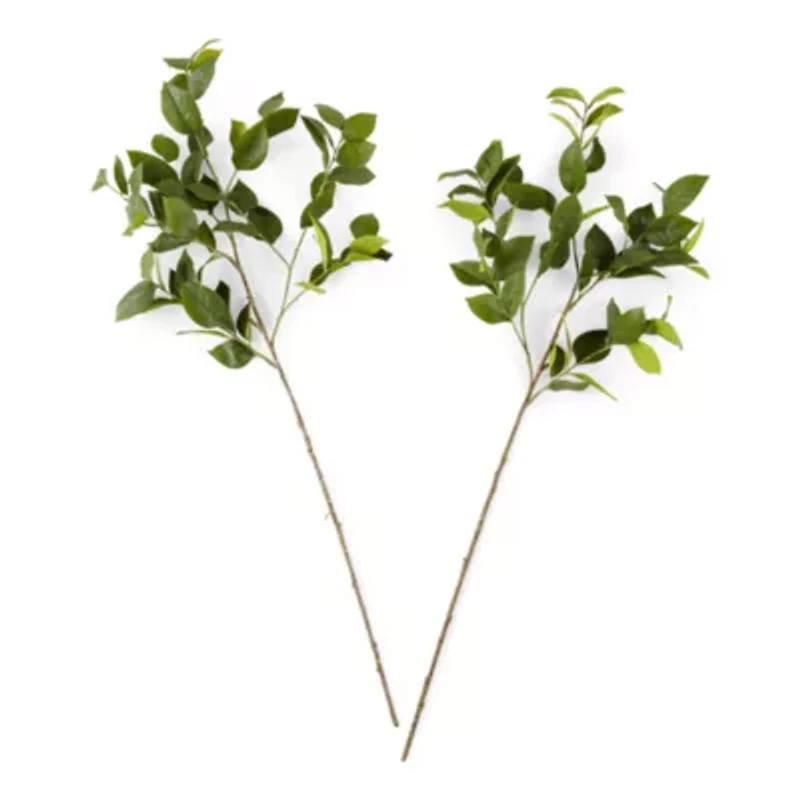 Linden Street 40" Lemmon Leaf 2-pc. Vase Filler