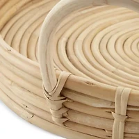 Distant Lands Rattan Serving Tray
